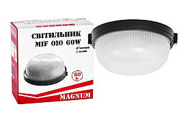 Світильник ЖКГ 60Вт коло IP54 під LED лампу, MAGNUM, MIF010