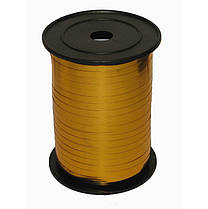 Стрічка для куль металізована золото 150м Україна