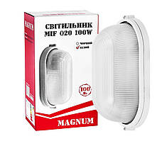 Світильник ЖКГ 100Вт овал IP54 під LED лампу, MAGNUM, MIF020