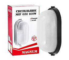 Світильник ЖКГ 100Вт овал IP54 під LED лампу, MAGNUM, MIF020 (10042333)