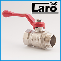 Кран кульовий латунний Ду20 В/Н Laro top art 115 (для води)