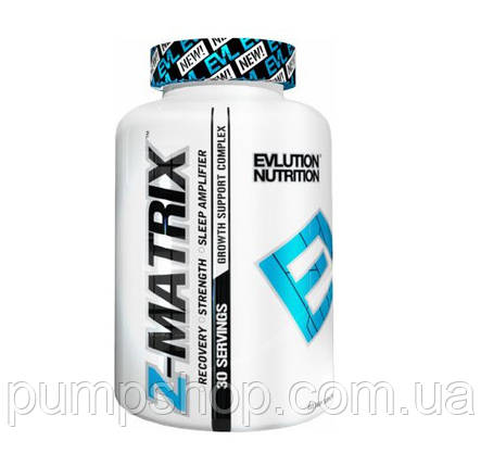 Мінеральний комплекс цинк +магній Evlution Nutrition Z-Matrix 240 капс., фото 2