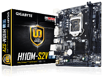 Материнська плата GIGABYTE GA-H110M-S2V s1151