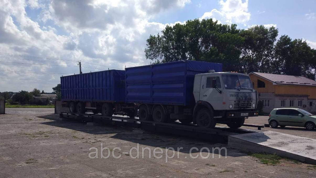 Електронні ваги для зважування автомобілів до 80 тонн, фото 1