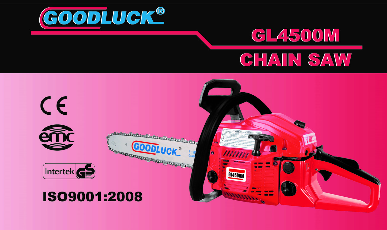 Бензопила Goodluck GL-4500М (ланцюг — 2, шин — 2) Оригінал