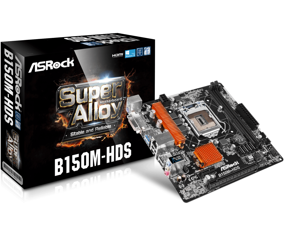 Материнська плата AsRock B150M-HDS s1151