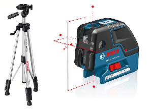 Лазерний нівелір Bosch GCL 25 + BS 150, фото 1
