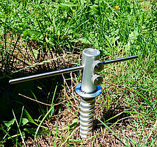 Тримач для парасольки гвинтовий алюміній Ranger RA 8823 довжина 25 см, фото 5