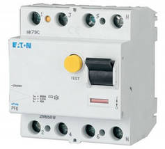 Диференціальні реле (УЗО) EATON