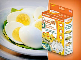 Форма для Варки Яиць без Скорлупи 6 Eggies Яйцеварка