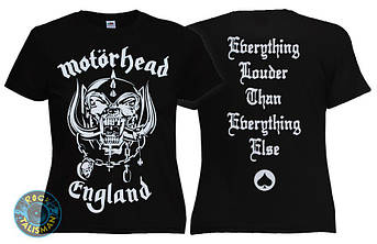 Футболка жіноча MOTORHEAD England, фото 2