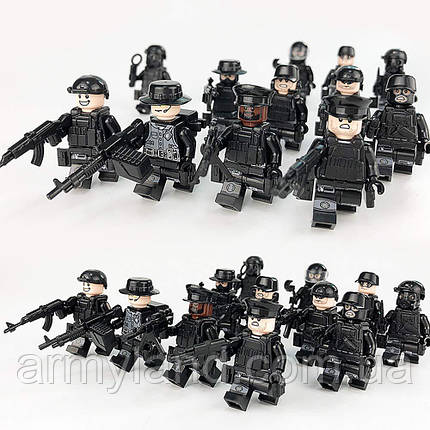 Загін SWAT12 шт., конструктор,Brickarms, фото 2