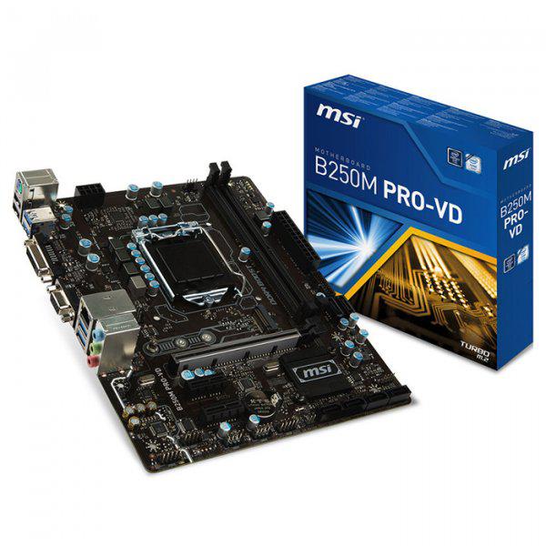 Материнська плата MSI B250M PRO-VD s1151