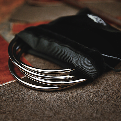 Реквізит для фокусів | 4" Linking Rings (Chrome) by TCC