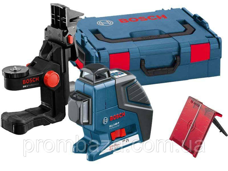 Лазерний нівелір Bosch GLL 2-80 P + BM 1