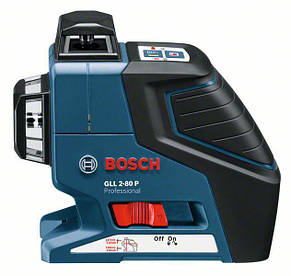 Лазерний нівелір Bosch GLL 2-80 P + BM 1, фото 4
