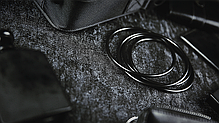 Реквізит для фокусів | 4" Linking Rings (Black) by TCC, фото 6