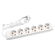 Подовжувач 6 гнізд з заземленням 3м Multi-Let (90114603)
