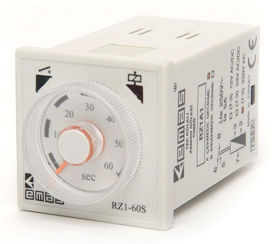 Реле часу 60 секунд 24-220В AC/DC (затримка включення), фото 1