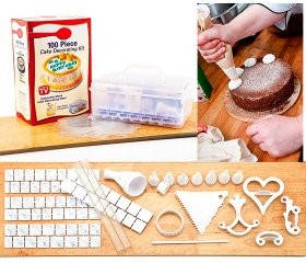 Набір для прикрашання торта 100 передм. Cake Decoreting kit