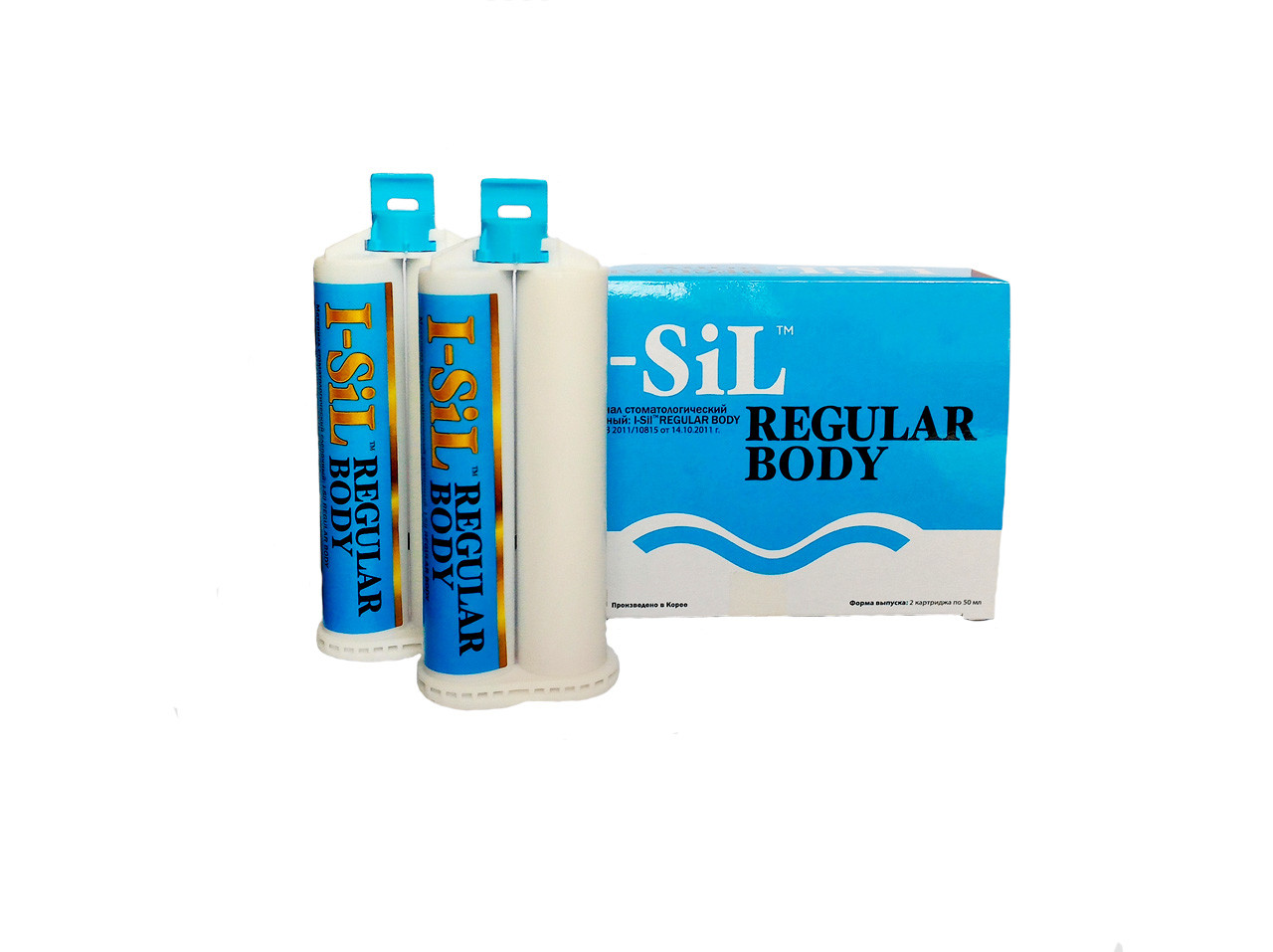 I-SiL Regular Body (Ай-сил регуляр боді), 2 картриджі, коригувальна маса, Spident, фото 1