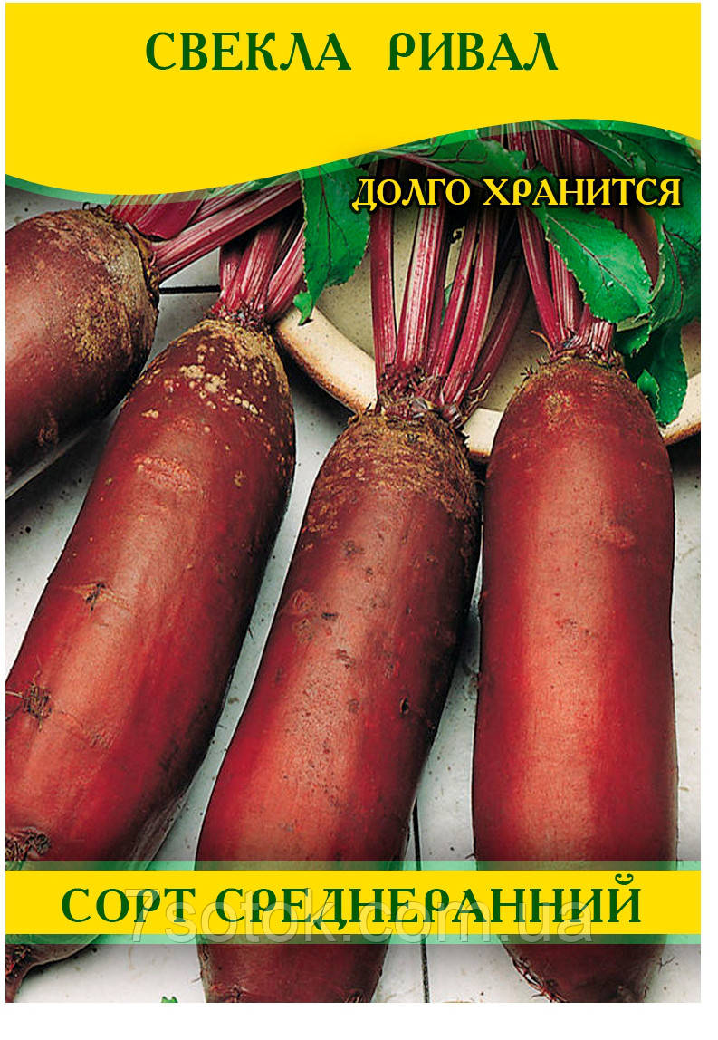 Насіння буряка, столовий Рівал, 0,5 кг