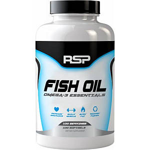 Омега-3 RSP Nutrition Fish Oil - 60 порц. (900 мл омеги-3 на капсулу)