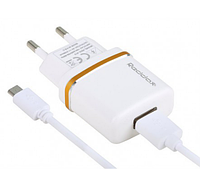 СЗУ USB Reddax RDX-013 (2100mAh, + cable iPhone 5) - White