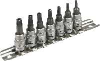 Головки змінні Topex з насадкою Torx, набір 7 шт.