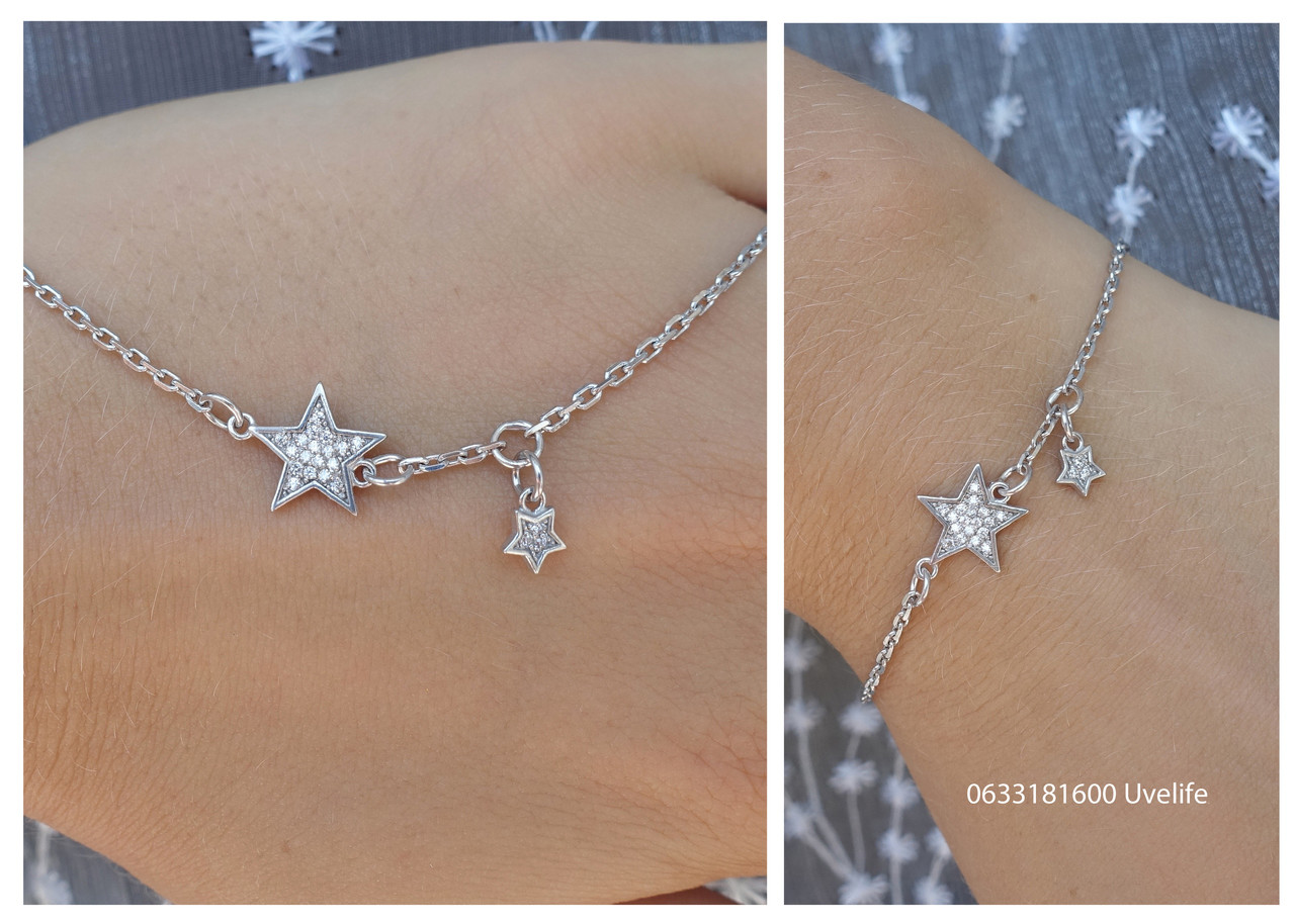 Срібний браслет Зірки арт. ПР-7046, фото 1