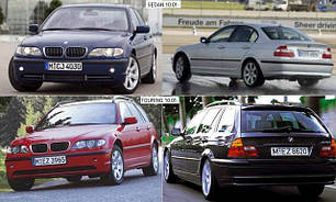 Кузовні запчастини для BMW 3 (E46) 1998-01