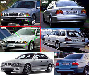 Кузовні запчастини для BMW 5 (E39) 1996-03