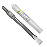 Зубило для отбойного молотка HEX 30 35 х 410 мм S&R Meister (114312410)