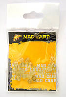 Стопорный шарик Mad Carp (силикон) 6 мм полупрозрачный 20 шт