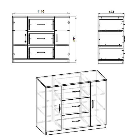 Комод 3+2, фото 2