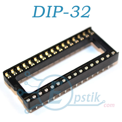 SCL-32, панель для встановлення мікросхем DIP32, широка