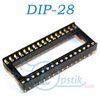 SCL-28 панелька для микросхем DIP28 широкая