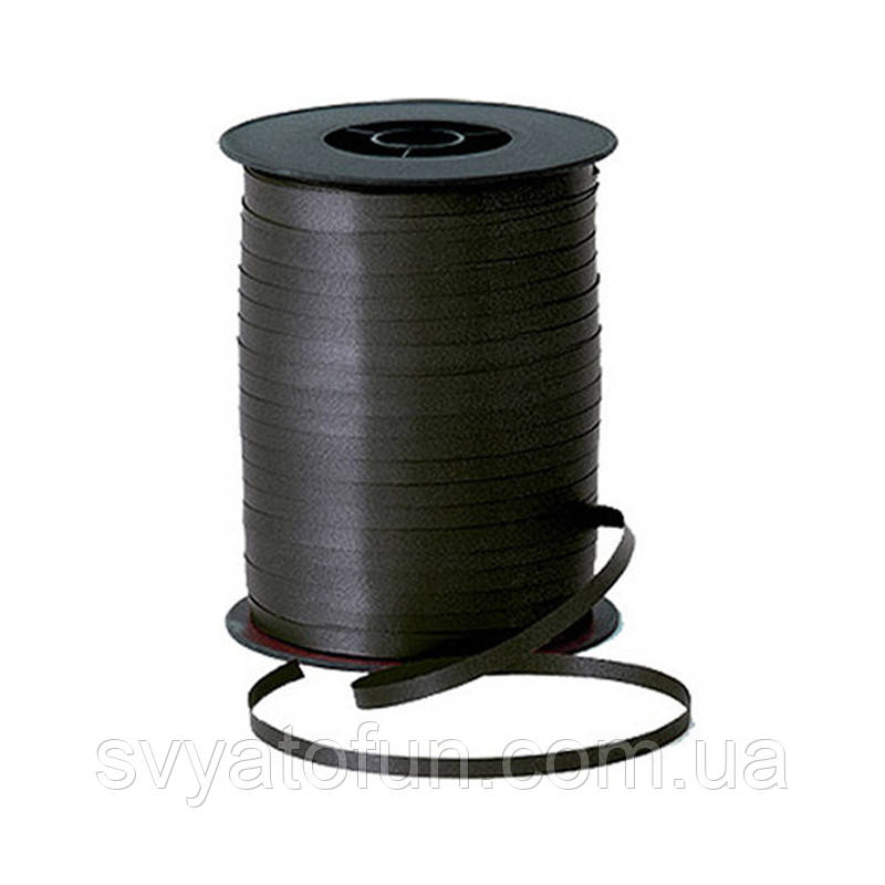 Стрічка для куль пастель чорна 280 м Україна