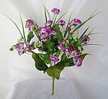 Штучні польові квіти,гвоздики 30 см, фото 4
