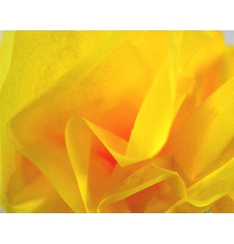 Папіросний папір (тішью) сонячний 50х70 см.