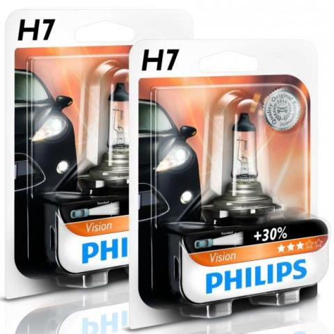 Автолампа H7 12V 55W PX26d Philips Premium +30% (1шт) 12972PRC1 - фото 4 - id-p63869783