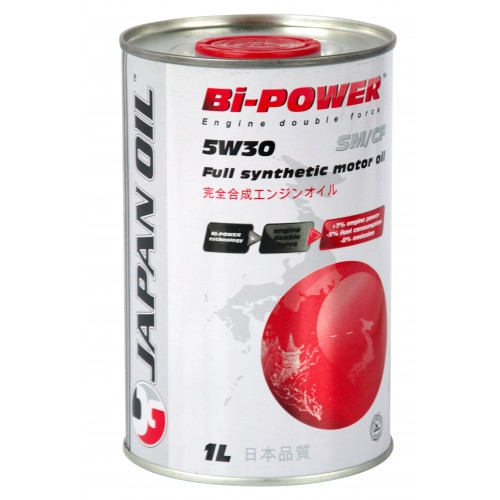 Моторне масло JAPAN OIL Bi-POWER 5W-30 1л