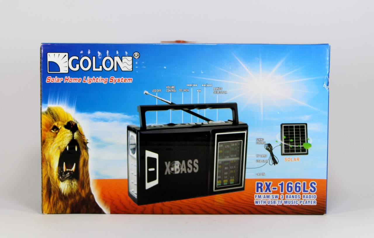 Радіоприймач Golon RX 166 LED