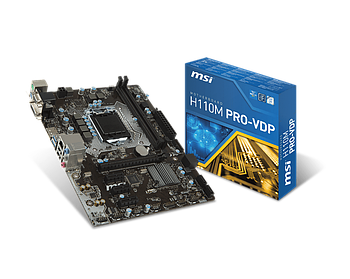 Материнська плата MSI H110M PRO-VDP s1151