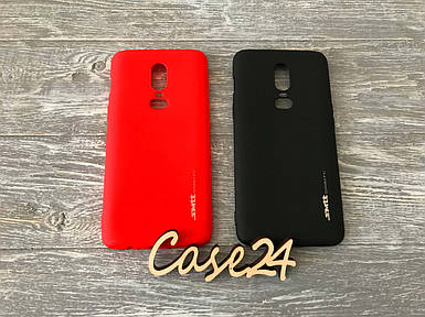 TPU чохол Smitt накладка бампер для OnePlus 6 чорний (2 кольори)