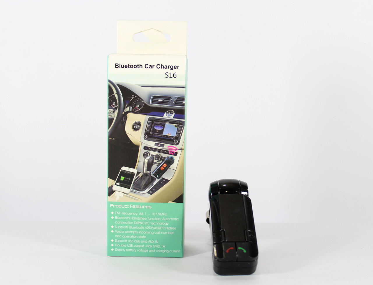 Фм-Модулятор/ FM-модулятор/трансмітер/ CM-S16BL + BLUETOOTH