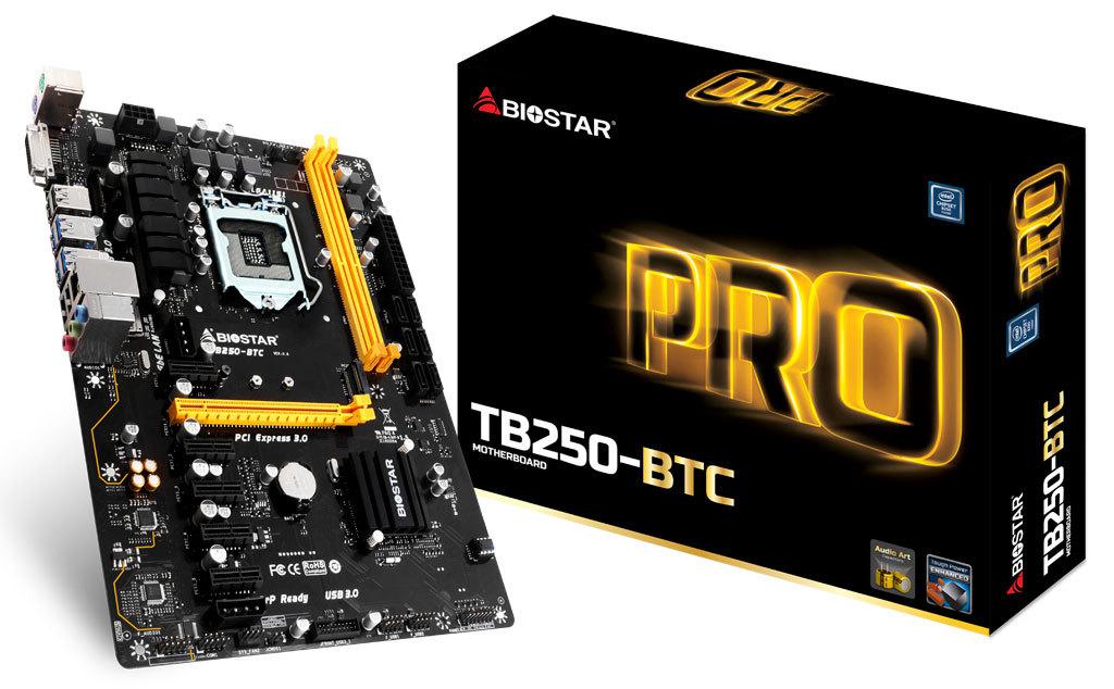 Материнська плата Biostar TB250BTC PRO s1151