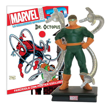 Мініатюрна фігура Герої Marvel 3D №17 Доктор Восьминіг (Centauria) масштаб 1:17, фото 1