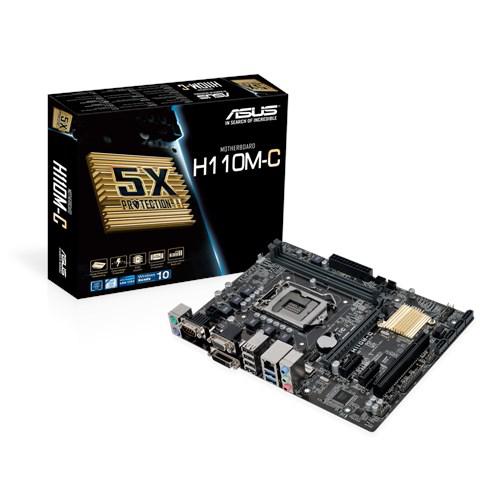 Материнська плата Asus H110M-C s1151