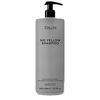 Шампунь для нейтралізації жовтизни 3DeLuxe Professional No Yellow Shampoo, 1000 мл (Італія)